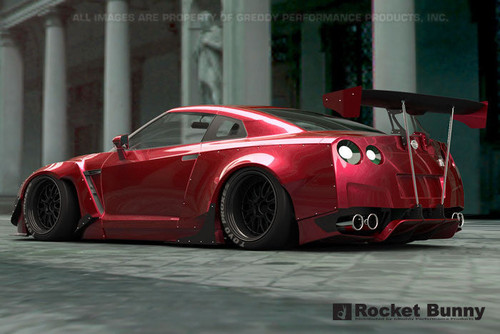 GReddy Rocket Bunny R35 V2 Front Splitter Plate