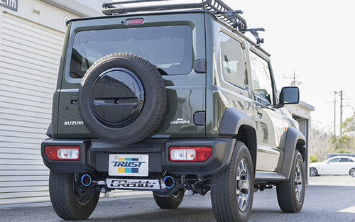 GReddy 18+ Suzuki Jimny JB74W XRoss G-Style Exhaust
