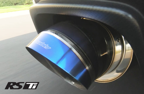 GReddy Burnt Titanium Turndown Universal 105mm Tip