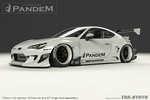 GReddy Scion FR-S Pandem Wide Body V3 Front Canards