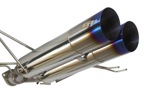 GReddy DD-R Burnt Titanium Tips L=150mm (Pair)