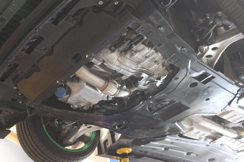 GReddy 2017+ Honda Civic Type R EXR 3in Front Over Pipe & Mid Pipe Combo