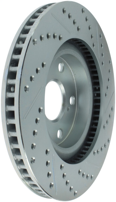 StopTech Select Sport 11-16 Toyota Avalon/ 11-17 Camry SportStop Slotted & Drilled Right Front Rotor