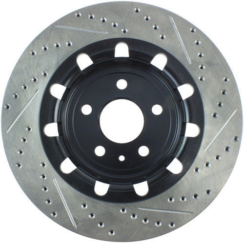 StopTech Slotted & Drilled Sport Brake Rotor 127.65136R