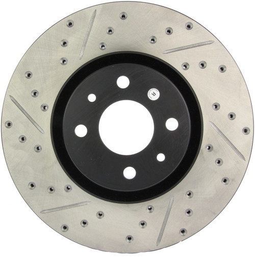 StopTech Slotted & Drilled Sport Brake Rotor 127.04004R
