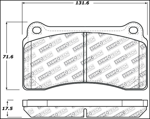 StopTech Performance Brake Pads 309.13830
