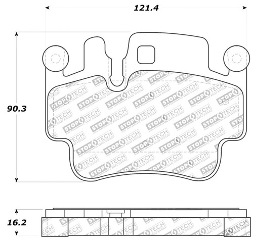 StopTech Performance Brake Pads 309.09930