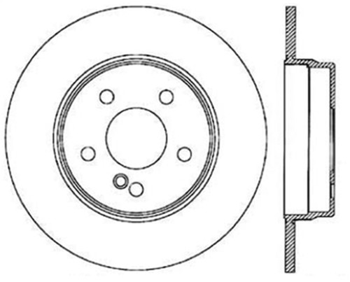 StopTech Drilled Sport Brake Rotor 128.35034L