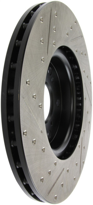 StopTech 04-08 Acura TL (Brembo Caliber) SportStop Slotted & Drilled Left Front Rotor