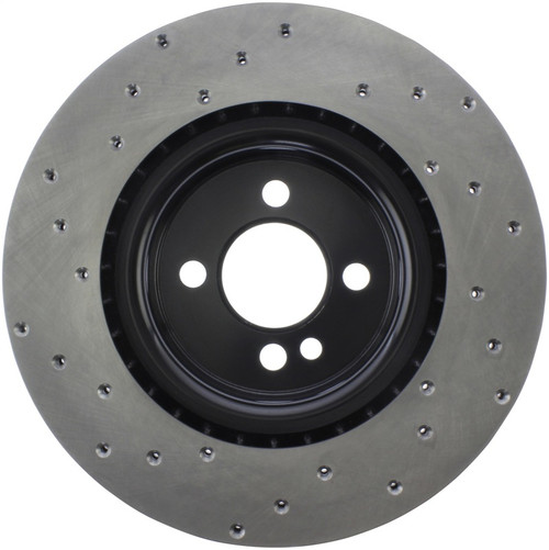 StopTech Sport Cross Drilled Brake Rotor - Front Right 128.34114L