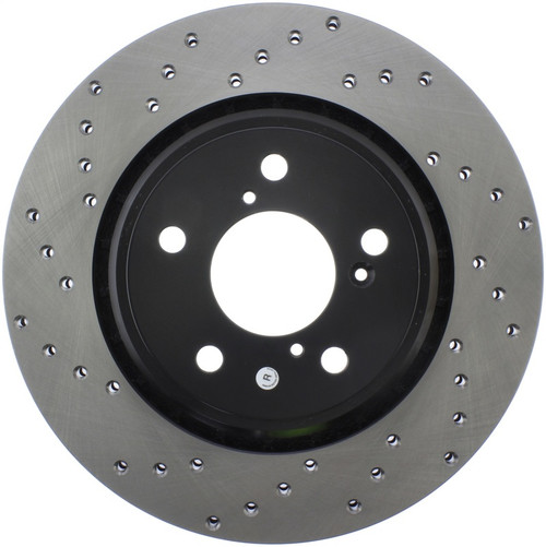 StopTech Sport Cross Drilled Brake Rotor - Front Left 128.40092R