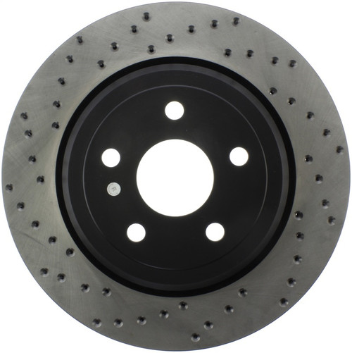 StopTech Sport Cross Drilled Brake Rotor - Front Left 128.58009R