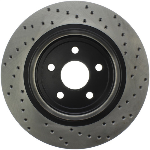 StopTech Sport Cross Drilled Brake Rotor - Front Left 128.58009R