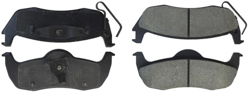 StopTech Sport Brake Pads w/Shims and Hardware - Rear 309.10870