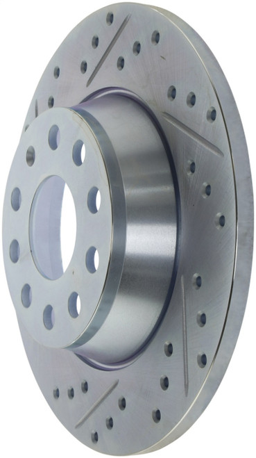 StopTech Select Sport 06-10 Volkswagen Jetta Slotted & Drilled Right Rear Rotor