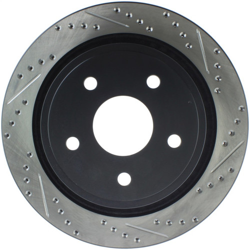StopTech Slotted & Drilled Sport Brake Rotor 127.67054L
