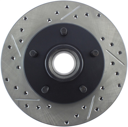 StopTech Slotted & Drilled Sport Brake Rotor 127.62013R
