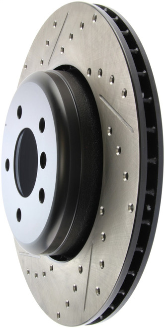 No Longer Available - StopTech Slotted & Drilled Sport Brake Rotor 127.34072R