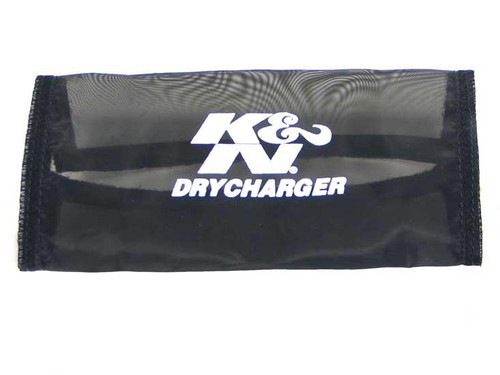 K&N Drycharger Wrap Black 7.125in W 7.125in L