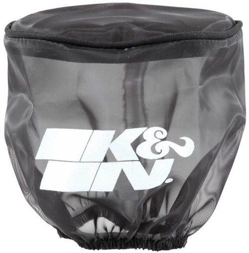 K&N Black Drycharger Round Straight Air Filter Wrap 4.5in ID x 4in H