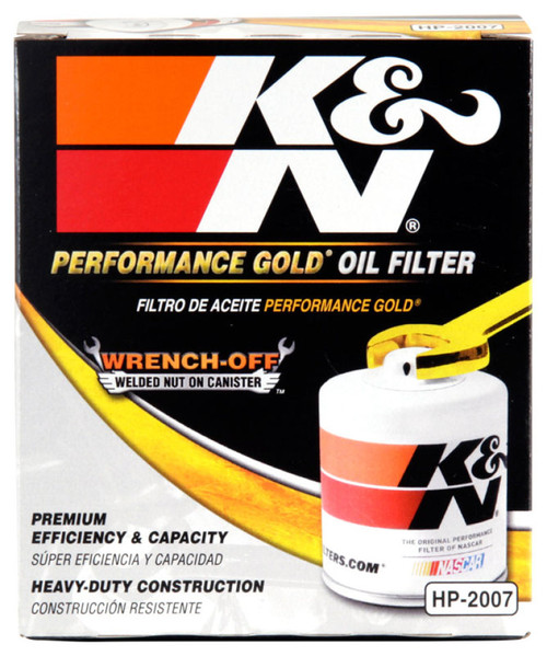 K&N Oil Filter OIL FILTER; AUTOMOTIVE HP-2007