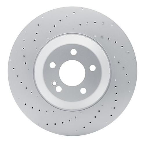 R1 21-25 Mercedes-Benz S580e Rear Drilled GeoSPEC Coated Rotor