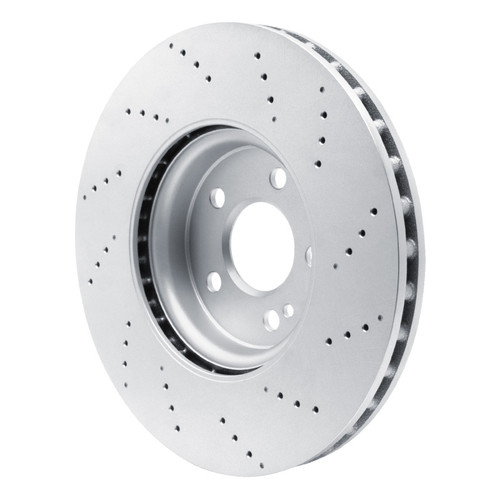 R1 19-25 Mercedes-Benz GLA250 (USA/Canada) Front Drilled GeoSPEC Coated Rotor