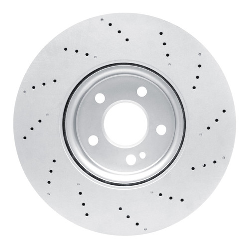 R1 19-25 Mercedes-Benz GLA250 (USA/Canada) Front Drilled GeoSPEC Coated Rotor