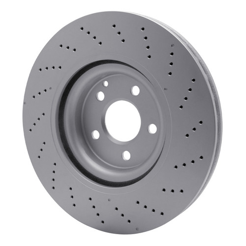 R1 15-17 Mercedes-Benz CLS400 Front Drilled GeoSPEC Coated Rotor