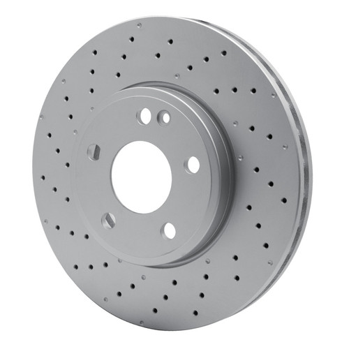 R1 12-17 Mercedes-Benz GLA200 (Mexico) Front Drilled GeoSPEC Coated Rotor