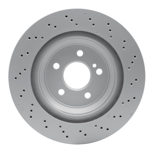 R1 13-20 Mercedes-Benz SL450 Rear Drilled GeoSPEC Coated Rotor