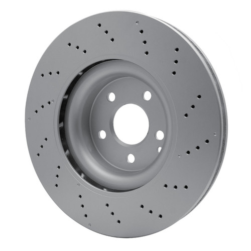 R1 12-20 Mercedes-Benz SLK300 Front Drilled GeoSPEC Coated Rotor