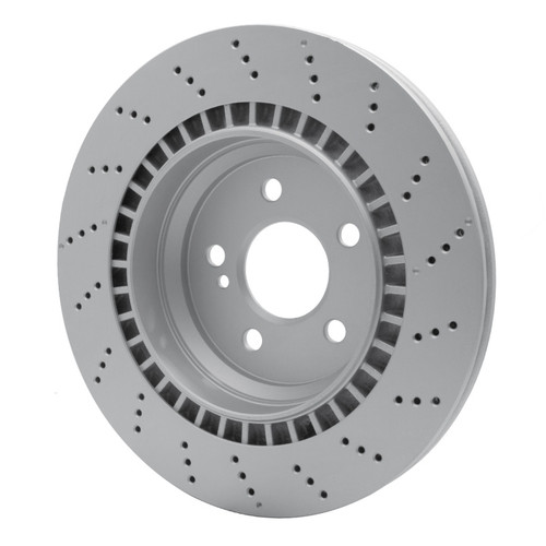 R1 10-14 Mercedes-Benz CL550 Rear Drilled GeoSPEC Coated Rotor