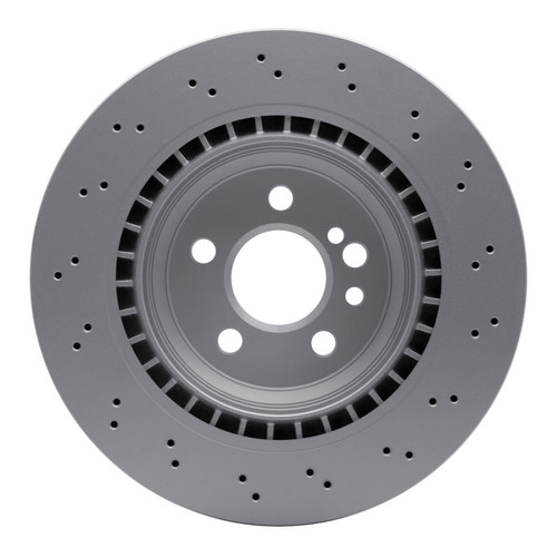 R1 03-06 Mercedes-Benz CL55 AMG Rear Drilled GeoSPEC Coated Rotor