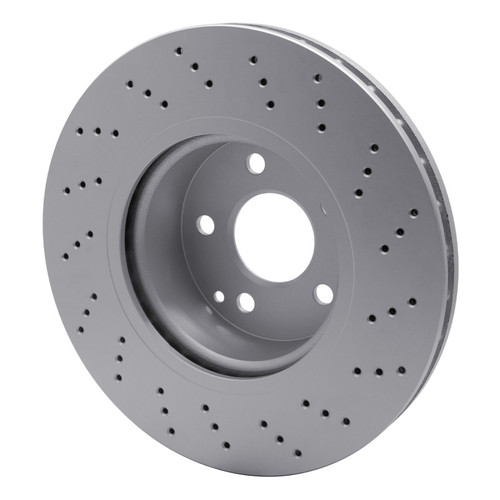 R1 02-06 Mercedes-Benz S500 Front Drilled GeoSPEC Coated Rotor