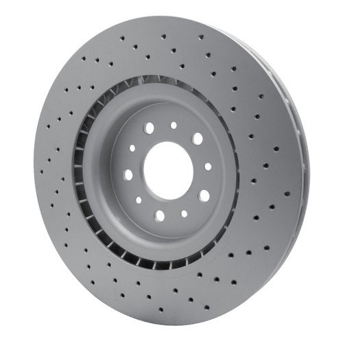 R1 05-06 Ford GT Front Drilled GeoSPEC Coated Rotor