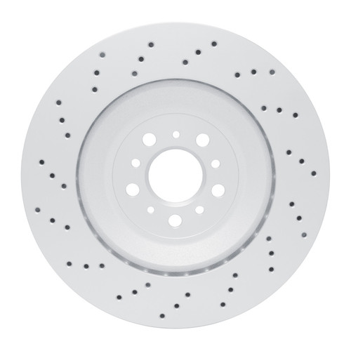 R1 21-25 BMW M3 Right Rear Drilled GeoSPEC Coated Rotor