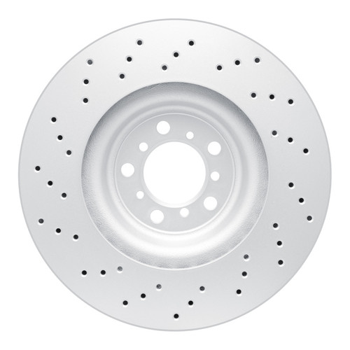 R1 15-20 BMW M2 Right Front Drilled GeoSPEC Coated Rotor