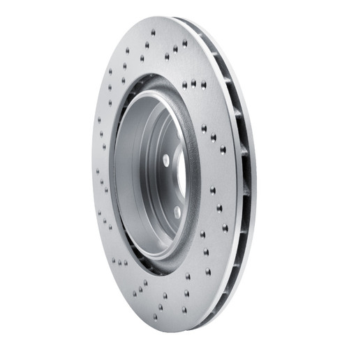 R1 15-20 BMW M2 Right Rear Drilled GeoSPEC Coated Rotor