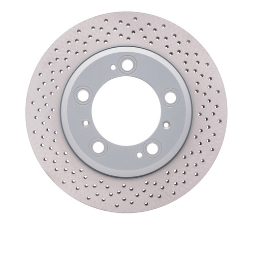 R1 98-08 Porsche 911 Rear Drilled GeoSPEC Coated Rotor