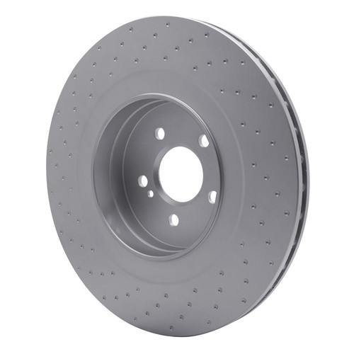 R1 07-14 Mercedes-Benz CL65 AMG Rear Dimpled GeoSPEC Coated Rotor