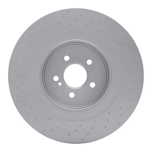 R1 07-14 Mercedes-Benz CL65 AMG Rear Dimpled GeoSPEC Coated Rotor