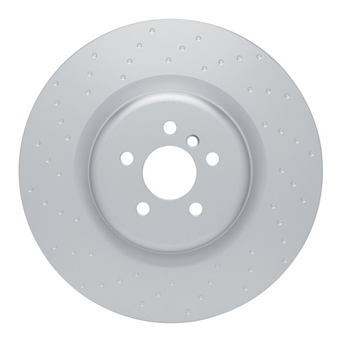 R1 19-22 BMW 840i Gran Coupe Left Rear Dimpled GeoSPEC Coated Rotor