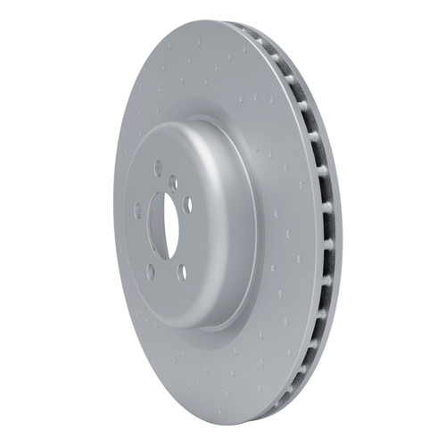 R1 19-22 BMW 840i Gran Coupe Left Rear Dimpled GeoSPEC Coated Rotor