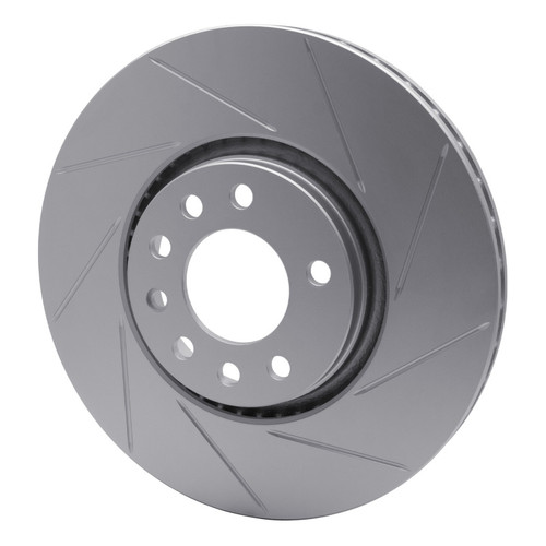 R1 99-02 Saab 9-3 Front Slotted GeoSPEC Coated Rotor