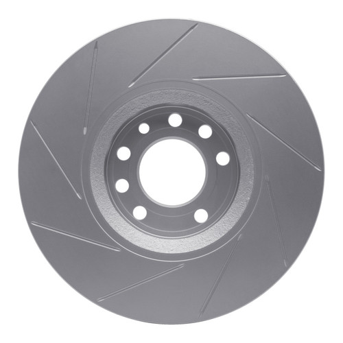 R1 99-02 Saab 9-3 Front Slotted GeoSPEC Coated Rotor