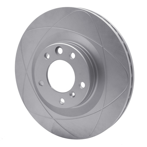 R1 05-11 Mercedes-Benz G55 AMG Front Slotted GeoSPEC Coated Rotor
