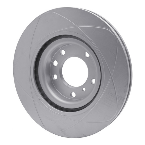 R1 05-11 Mercedes-Benz G55 AMG Front Slotted GeoSPEC Coated Rotor
