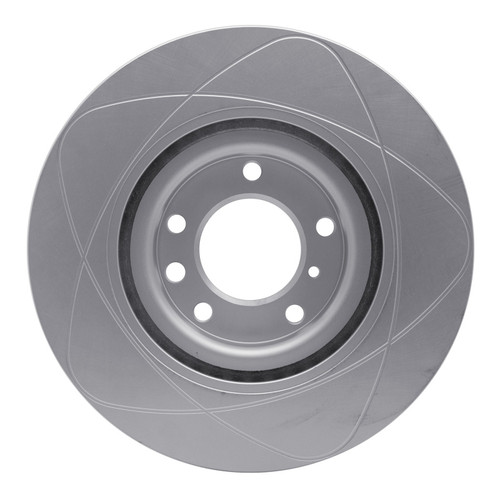 R1 05-11 Mercedes-Benz G55 AMG Front Slotted GeoSPEC Coated Rotor