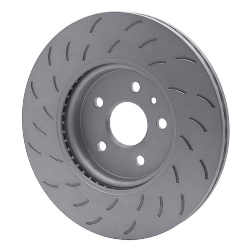 R1 16-19 Chevrolet CRUZE Left Front Slotted GeoSPEC Coated Rotor